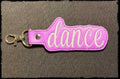 DANCE KEY CHAIN