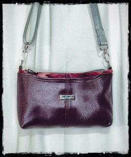 MAROON AVA CROSSBODY PURSE