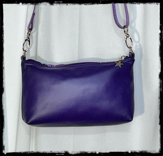 PURPLE AVA CROSSBODY PURSE
