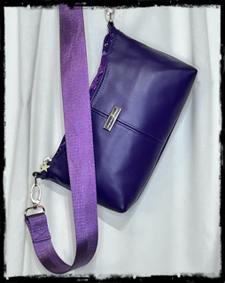 PURPLE AVA CROSSBODY PURSE