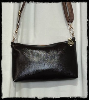 DARK CHOCOLATE AVA CROSSBODY PURSE