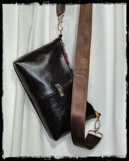 DARK CHOCOLATE AVA CROSSBODY PURSE