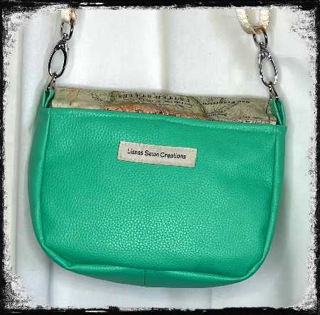 MAP CROSSBODY PURSE